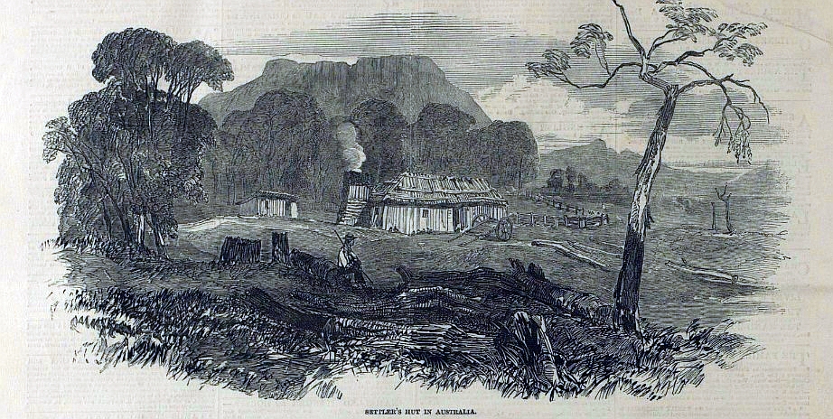 settlers hut australia